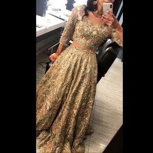 Wedding lehnga with dupatta